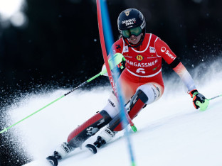 Švajcarska skijašica Kamil Rast pobjednica slaloma u Kranjskoj Gori