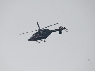 Spektakularan prelet helikoptera na svečanom defileu