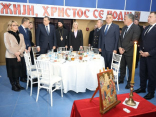 Божићни пријем за Србе из ОСБиХ