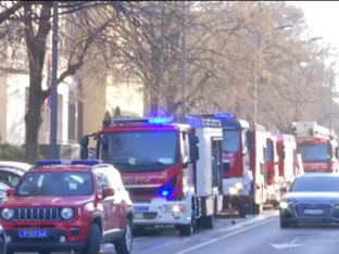 Požar u Specijalnom sudu, zaposleni evakuisani