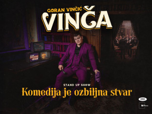 Goran Vinčić Vinča predstavlja novi stand-up šou „Komedija je ozbiljna stvar" – premijera 8. marta u Banjaluci