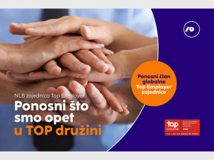 NLB Banka Banja Luka ponovo ocijenjena kao Top Employer za 2026. godinu
