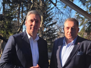 Dodik sa Vučićem u Beogradu o najvažnijim regionalnim pitanjima