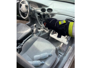 Gorio automobil u Banjaluci (FOTO)