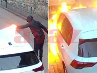 Usred dana zapalio automobil u centru Sarajeva