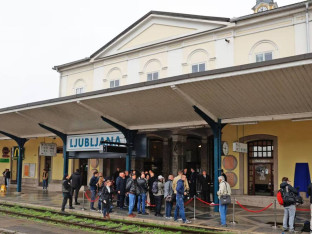 Zatvoren centralni dio Željezničke stanice u Ljubljani