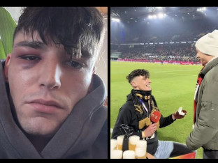 Fudbalski sudija zaprosio dečka na stadionu, pa dobio batine