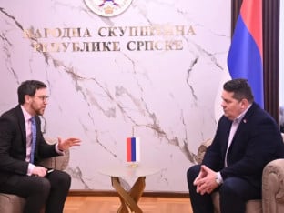 Stevandić sa Majlsom: Očuvanje mira - prioritet Srpske