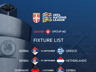 Grčka rival Srbiji na početku i kraju Lige nacija