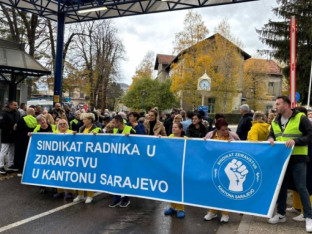 Синдикат здравства у Сарајеву најављује протест