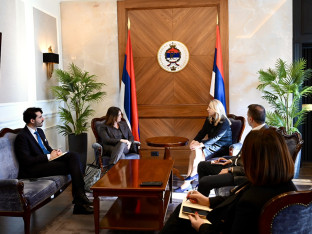 Cvijanović i ambasadorka Italije u Banjoj Luci o ekonomskim perspektivama