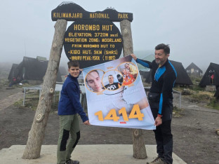 Невен и Матеј у хуманој мисији на Килиманџару: Ни висинска болест није зауставила жељу да помогну