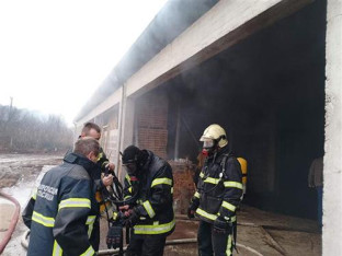 Lokalizovan požar u pogonu za proizvodnju peleta