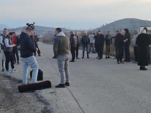 Mještani poručuju: Nećemo odustati od blokade gradilišta