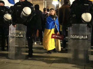 Rusi i Ukrajinci u Srbiji poručili: Ne ratu u Ukrajini