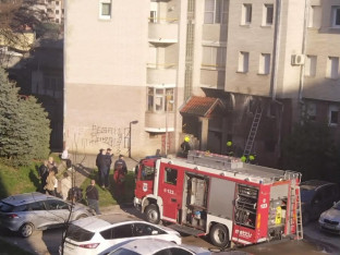 Izbio požar u banjalučkom naselju “Mjesec” (VIDEO)