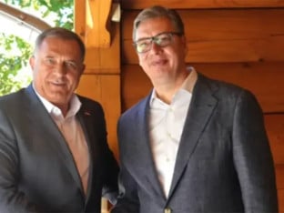 Dodik uputio rođendansku čestitku Aleksandru Vučiću