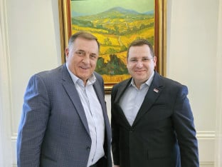 Dodik i Kovačević: Zadovoljni smo pozicijom Srpske na međunarodnoj sceni