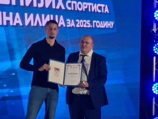Ana Škiljević i Vuk Mičić najbolji sportisti opštine Istočna Ilidža za prošlu godinu
