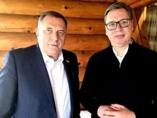 O čemu su danas razgovarali  Dodik i Vučić