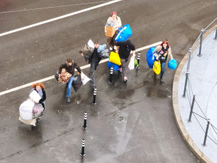 Studenti u blokadi napuštaju zgradu Rektorata Univerziteta u Beogradu