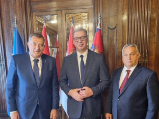 Dodik: Podrška Vučiću i Orbanu
