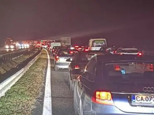 Nakon udesa: Na auto-putu kolona vozila 11 kilometara