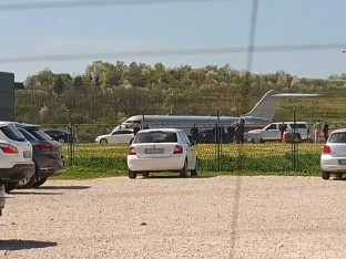 Donald Tramp Mlađi sletio na banjalučki Aerodrom