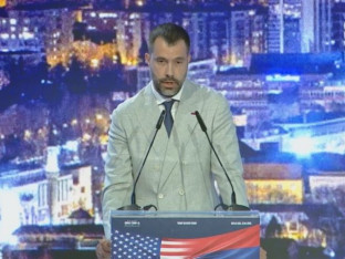 Igor Dodik zahvalio Trampu Mlađem na dolasku u Banjaluku (VIDEO)