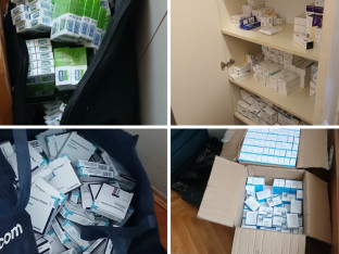 Akcija crnogorske policije : U Baru i Ulcinju zaplijenjeno 4.000 kutija ljekova