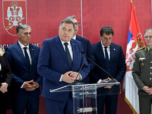 Dodik: Vojni savez Zagreba, Tirane i Prištine ugrožava bezbjednost srpskog naroda