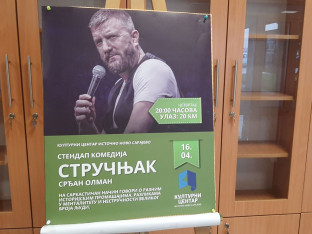 Stend-ap komedija „Stručnjak” večeras u Kulturnom centru