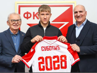 Zvezda "zaključala" Subotića