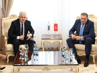 Dodik i Čović: Uskoro sjednica Fiskalnog savjeta