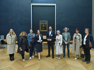 Delagacija Muzeja Republike Srpske u Luvru, Zmijanjski vez od 23. aprila u Parizu