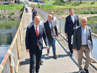 Почетак реконструкције пјешачког моста на ријеци Рзав