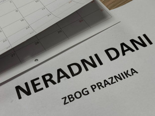 Објављени нерадни дани у Републици Српској за мај 2026.