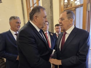 Dodik sa Lavrovom: Nastavljamo da jačamo saradnju