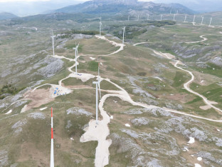 Počela sa radom najveća vjetroelektrana u Crnoj Gori