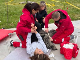 Отворен Сајам Црвеног крста и одржана показна вјежба