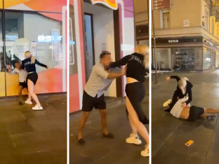 Djevojka pretukla Filipinca u strogom centru Zagreba, prolaznici je morali „otrgnuti“ od njega (VIDEO)