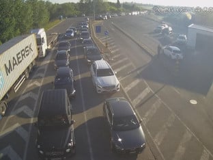 Гужве на два гранична прелаза