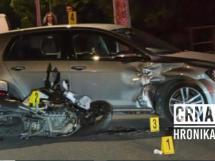Teško povrijeđen policajac na motociklu: MUP KS objavio detalje nesreće
