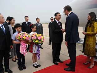 Vučić stigao u Peking