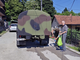 Vojska pomaže u vodosnabdijevanju Čačka i Gornjeg Milanovca
