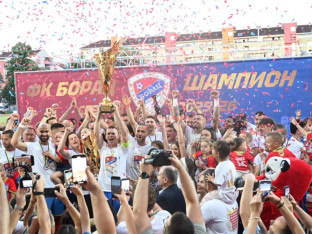 Ovako slavi Borac, ovako slavi Banjaluka! (FOTO)