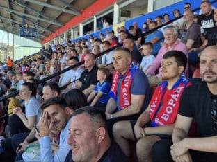 Minić na stadionu proslavio titulu banjalučkog Borca
