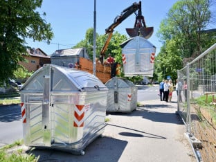 Почело постављање нових контејнера у граду