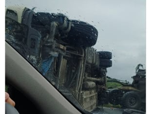 Novi detalji o prevrtanju cisterne na  auto-putu "9. januar"