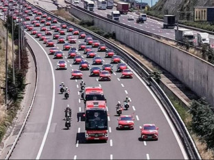 Spektakularan ispraćaj Turaka na SP